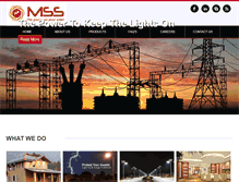 Tablet Screenshot of microsystemservices.com